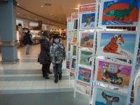 Конкурс детского рисунка по теме В мире животных - выставка  работ
