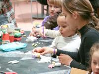 Мастер-класс для детей по полимерной глине Pluffy от тм Sculpey. Мастер Мария Кодачигова