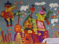 Работы победителей в конкурсе детского рисунка Осенний карнавал